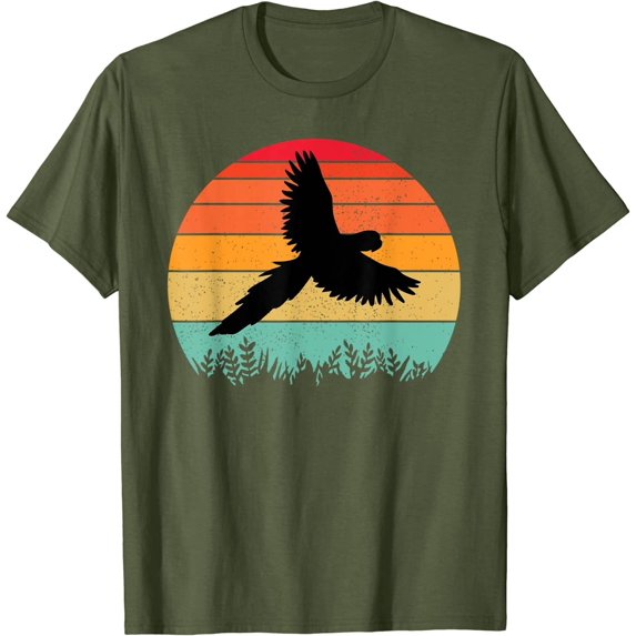 Parrot Gifts Bird Shirt Parrot Animal Tshirt Zoologist Tropical Birdwatching Summer Shirt Bird Lover Gift Parrot Mom Gift For Bird Lovers