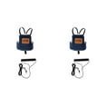thumbnail image 1 of Parrot Harness with 2m Leash Soft Denim Bird Flight Harness Adjustable Outdoor Flying Rope for Cockatiel Sun Conure Budgie Parakeet(Blue,2Pcs,S), 1 of 9