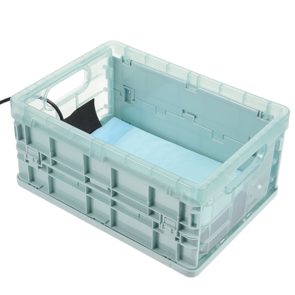 Parrot Incubator Equipment with Chick Brooder and Pet Heating Pad, Reusable Plastic Thermal Box for Birds and Small Pets