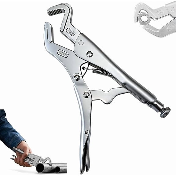 Parrot Jaw Locking Pliers, 9 Inch Vice Grips Plier, Adjustable Chrome Molybdenum Steel Grip Pliers with Non Slip Handle for Pipe