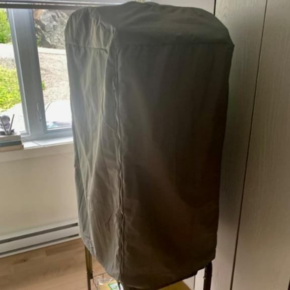 Parrot Large Cage Cover, Pet Universal Blackout Windproof Bird Cage Shade - 18.5x14.1x35.4in (LxWxH)