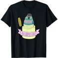 thumbnail image 1 of Parrot Lovers Birb Memes Antidepressant Turquoise Conure T-Shirt, 1 of 5