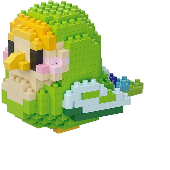 Parrot Micro Building Bricks Kit Bird Thmed Blocks Set Decoration for Home and Office, Best Gift for Adults and Teens