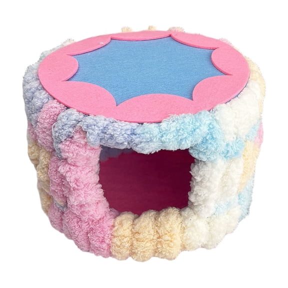 Parrot Nest, Warm Hanging Bird Bed, For Cage Use In Autumn And Winter, Soft Thickened Woven Small Bird Shelter