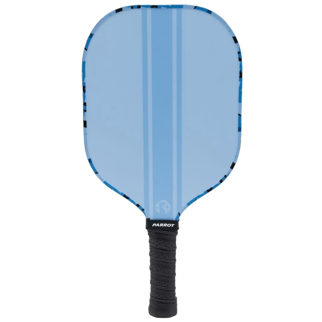 Parrot Paddles Battle Armor Light Blue Pickleball Paddle