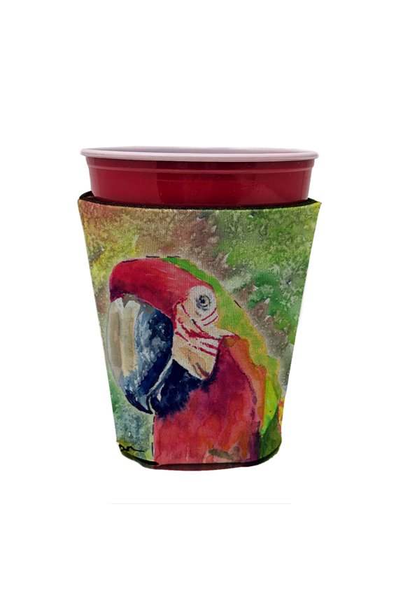Parrot Parrot Head Red Cup Hugger