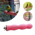 thumbnail image 1 of Parrot Perch,Bird Perch,Bird Perches For Cage,Macaw Perch,Bird Cage Perch,Bird Perch Stand,Pink,S, 1 of 5