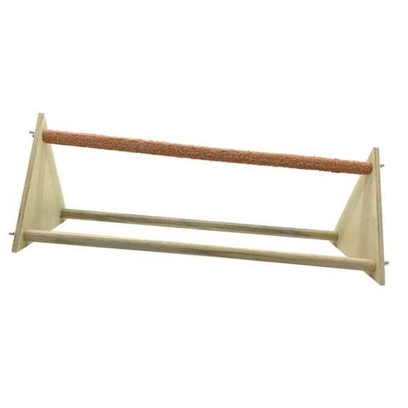 Parrot Pet Chicken Triangle Big Perch Stand, a Perfect for Your Parrot Stand, Provide a Large Space and Fun