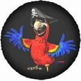 thumbnail image 1 of Parrot Pirate Spare Tire Cover Waterproof Sun Protection Fit for Trailers, Rv, SUV, Off-Road Vehicle, Camper, and Trucks Wheel Cover, 1 of 10