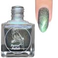 thumbnail image 1 of Parrot Polish Holographic Nail Polish, Shimmering Quick Dry Green Color Lacquer, Long Lasting Chrome Shimmer Nail Enamel, Stereodelic, 0.5 Fl Oz, 1 of 2