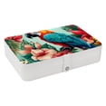 thumbnail image 1 of Parrot Portable PU Leather Organizer Box with Removable Compartment for Jewelry Display and Storage - Jewelry Boxes Included, 1 of 6