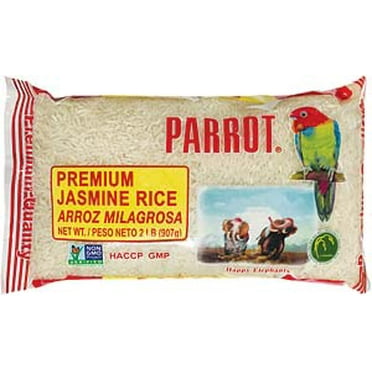 Parrot Premium Jasmine Rice 32 oz (Pack of 5)