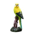 thumbnail image 1 of Parrot Resin Statue Garden Patio Decoration Realistic Bird Figure Outdoor Indoor Ornament Colorful Animal Sculpture Home Decor Collectible Art Piece, 1 of 5