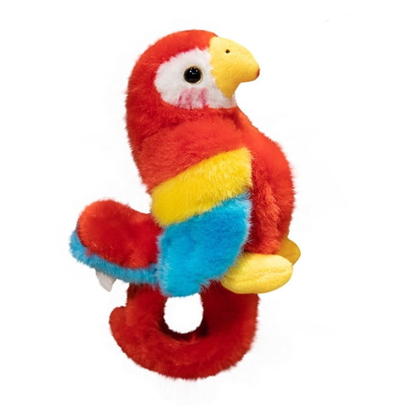 Parrot Slap Bracelet Toy Stuffed Animal Novelty For Kids Classroom Party Interactive Accessory