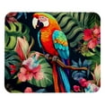 thumbnail image 1 of Parrot Square Mouse Pad, 8.3x9.8 Inch, Non-Slip Rubber Bottom, Printed Desk Mat for Office and Gaming, 1 of 6