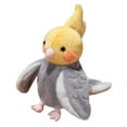 thumbnail image 1 of Parrot Stuffed Animal, 7.9" Parrot Plush Toy Cute Parrot Bird Stuffed Animal Realistic Bird Parrot Toys for Kids Small Bird Doll Gifts for Friends Birthday Party Favors Ornament All Ages, 1 of 4