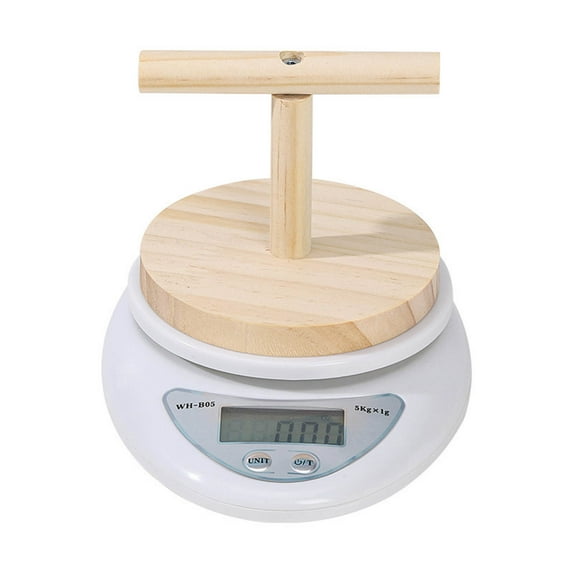 Parrot Toys Digital Bird Weight Scale High Accuracy Training Tool for Pet Health and Weight Changing