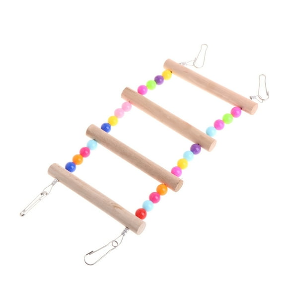 Parrot Toys Ladders Swing Chewing Toy for Small Parakeets Cockatiels Lovebirds