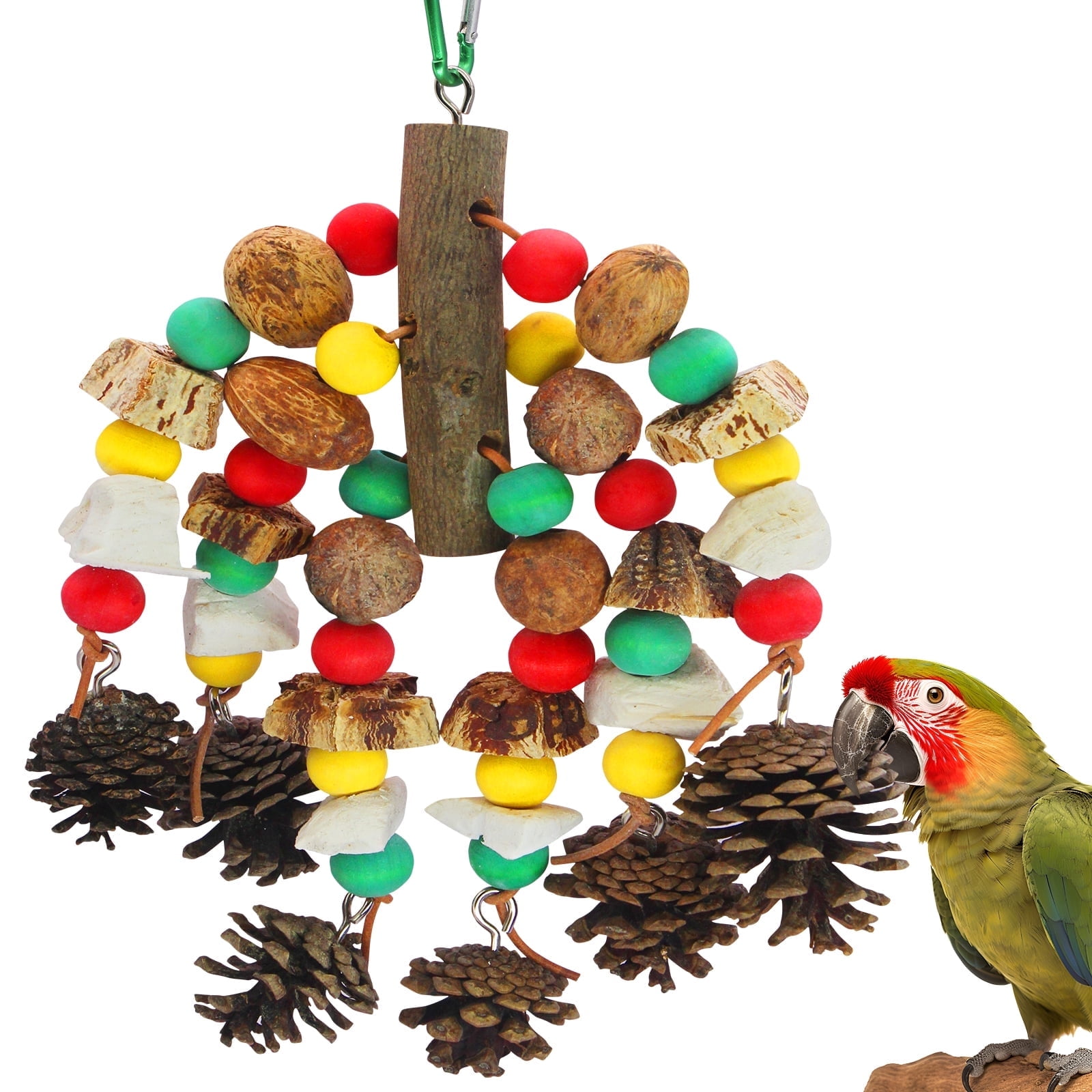 Parrot Toy Wholesale Toys For Parrots Colorful Wooden Blocks Bird