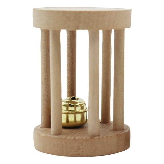 Parrot Toys for Birds Chew Gnaw Toy with Wood Parrots Grinding Rattle Pet Toy for Birds Exclusive Parrot Toy