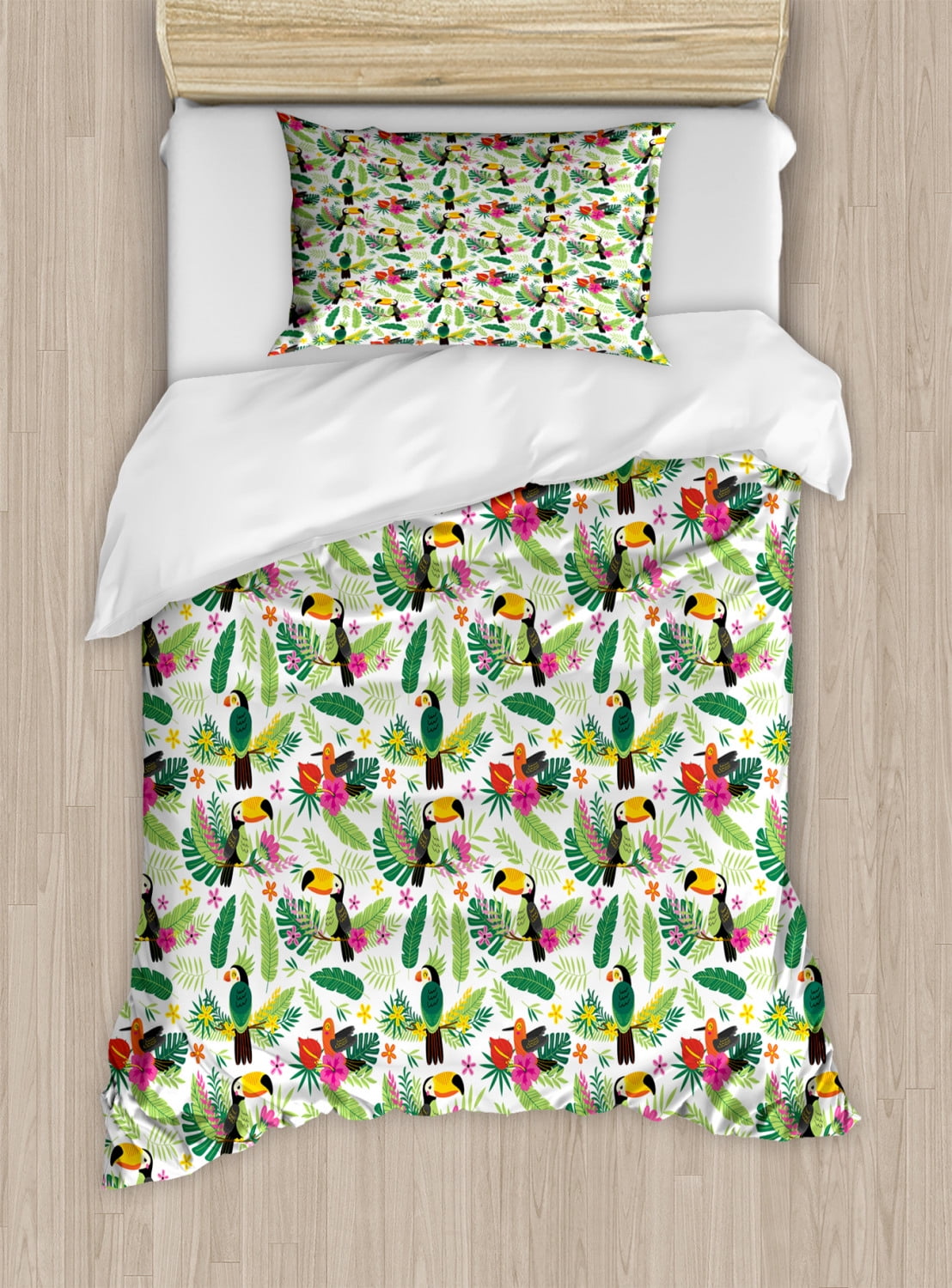 Tropical Birds Two Piece Set