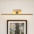 thumbnail image 1 of Parrot Uncle Modern Adjustable LED Picture Light with USB and Remote, Sand Gold, 1 of 19