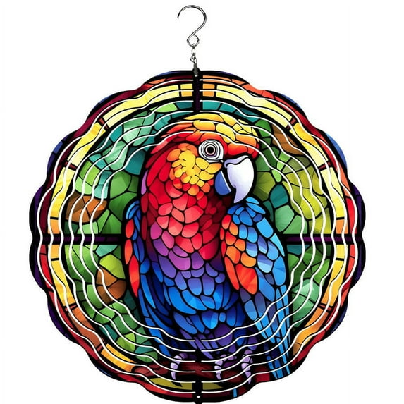 Parrot Wind Spinner , Garden Décor, Yard Décor, Porch Decor