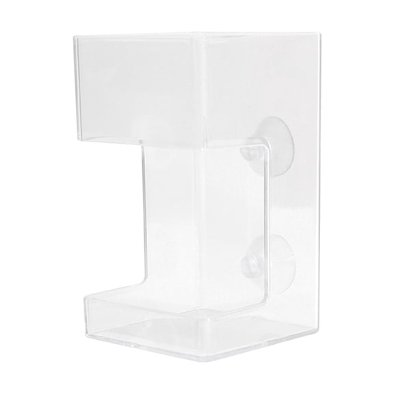 Parrotfish Floating Fish Feeder - Suspended Feeding Ring Dispenser for Aquarium Fish, Prevents Food Sinking, Easy-to-Use Plastic Fish Food Container