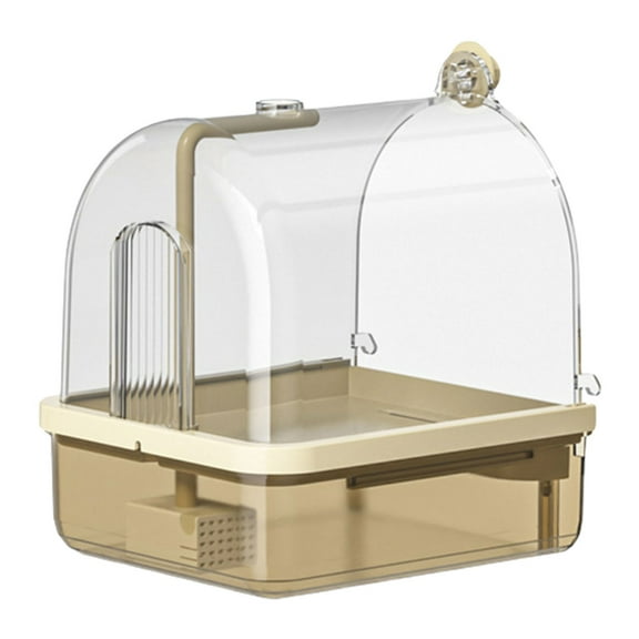 Parrots Bathing Tub, Auto Pumping Bird Fountain, Adjustable Flowing for Bird Pet Circulating Fountain