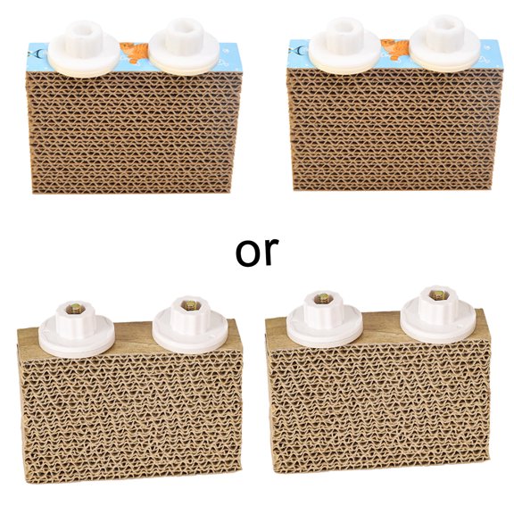 Parrots Corrugated Cardboard Perch Station Cage Mounted Bird Stand Bird Perch Stand Platform Parrots Chew Toy