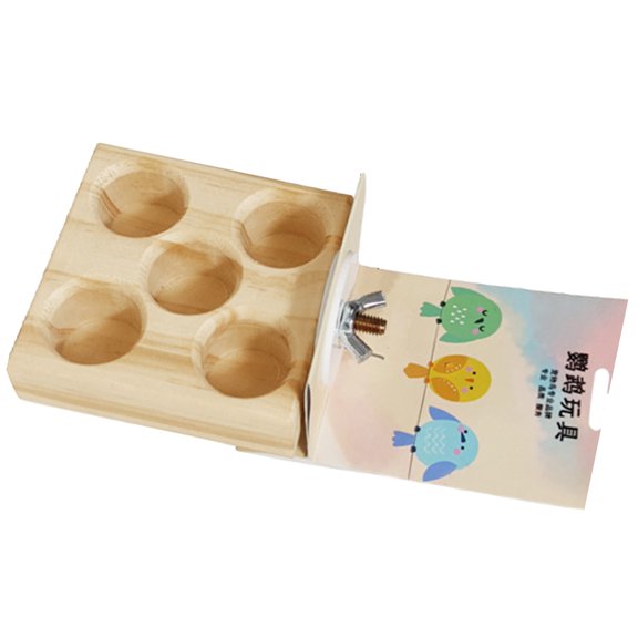 Parrots Feeders and Playing Station Parrots Intelligence Enhancing Toy for Parrots Enrichment and Funny