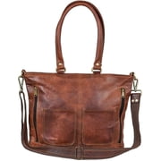 Parrys Leather World Adult Leather Brown Belt Bag Cross Body, 1-Piece