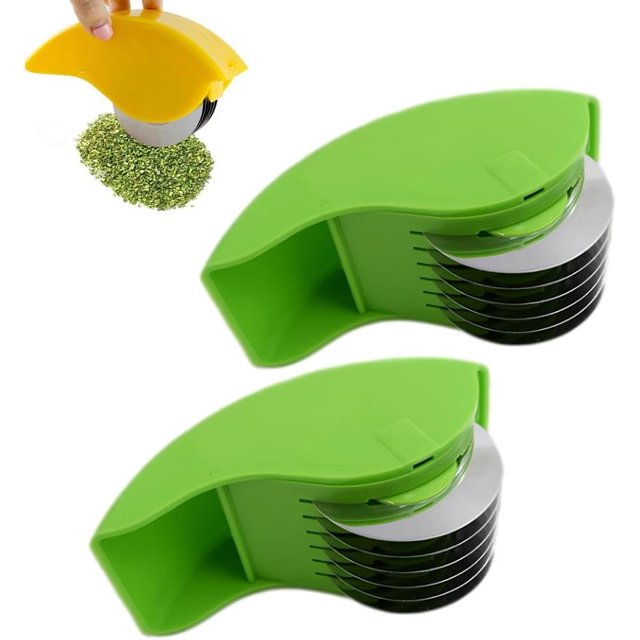 Parsley Chopper Roller, Herb Roller Mincer Manual Vegetable Cutter with