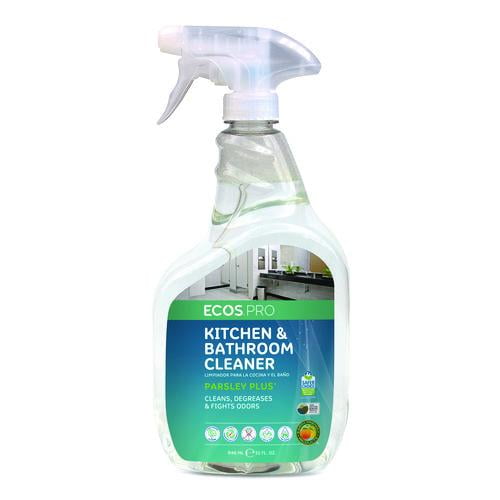 Parsley Plus All-Purpose Kitchen and Bathroom Cleaner, 32 oz Spray Bottle | Bundle of 2