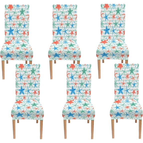 Parson Chair Covers Stretch Washable Plaid Spring Wildflowers Dining Chair Slipcovers Pink Spandex Removable Chair Protectors Covers for Banquet Ceremony Wedding,Set of 4