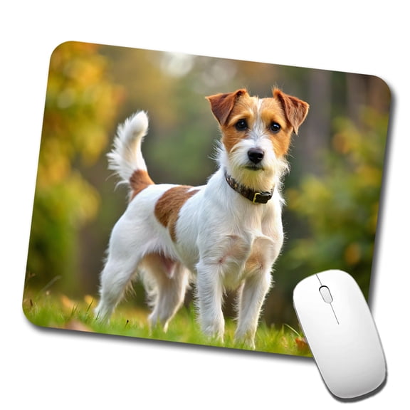 Parson Russell Terrier Dog Photo Mouse Pad Low Profile Gaming Mat