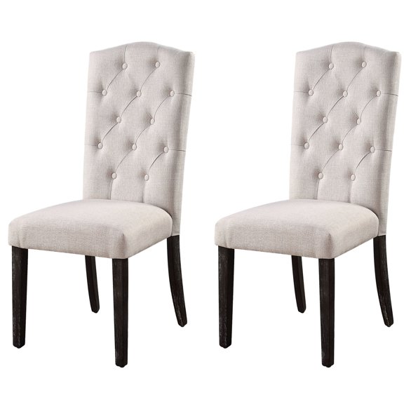 Parson Style Tufted Chairs / Modern Seating for Dining Area
