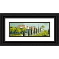 thumbnail image 1 of Parsons, Jane Henry 32x13 Black Ornate Wood Framed with Double Matting Museum Art Print Titled - Monastero 14, 1 of 4