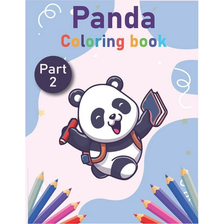 Cute Panda Coloring Books for Kids Ages Graphic by Laxuri Art · Creative  Fabrica