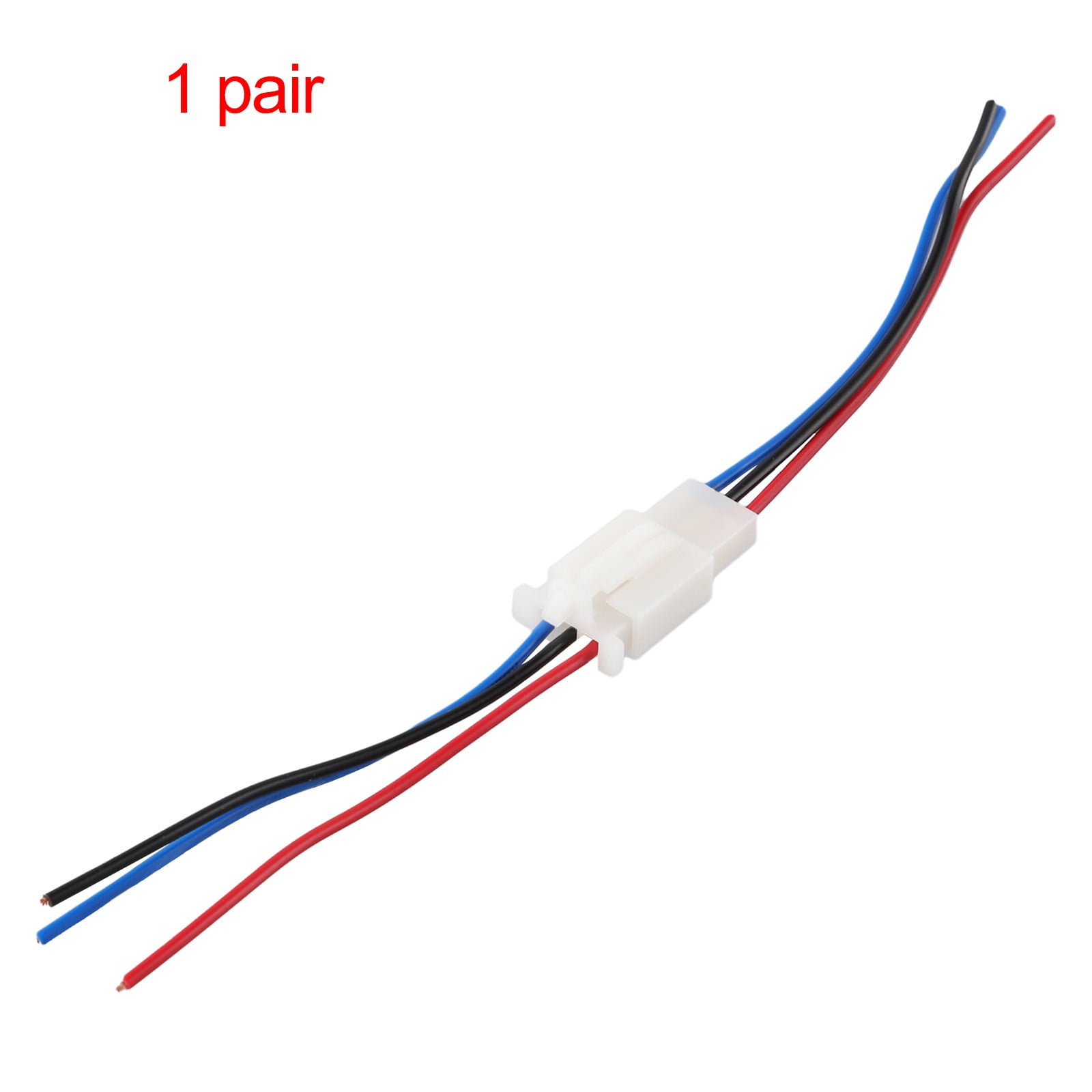Part Car Connector Socket White + Brass 1 Pair 2.8MM 2/3/4 Pin ...