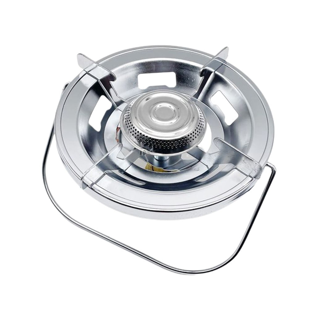 Part Furnace Head Iron Top Resistance Liquefied Gas With Handle Zinc Alloy Burner Camping Stove Camping Outdoor Cookin