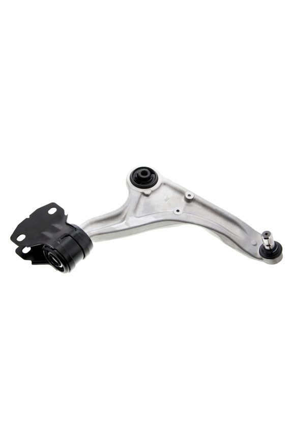 Part Synergy Replacement for Ford Fusion 2013-2020 Front Passenger Side Lower Non-Adjustable Control Arm and Ball Joint Assembly Forged Aluminum Silver