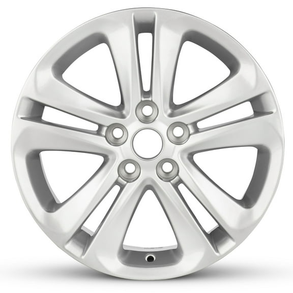 Part Synergy Replacement for 16 Inch Wheel for 2016-2018 Chevrolet Cruze 5 Lug Silver Aluminum Rim