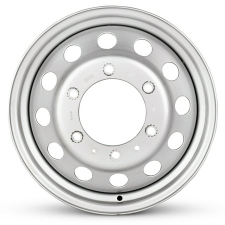 Part Synergy Replacement for 16x6 inch Take-Off Wheel for Transit 250 2020-2024 Silver Painted Steel Rim