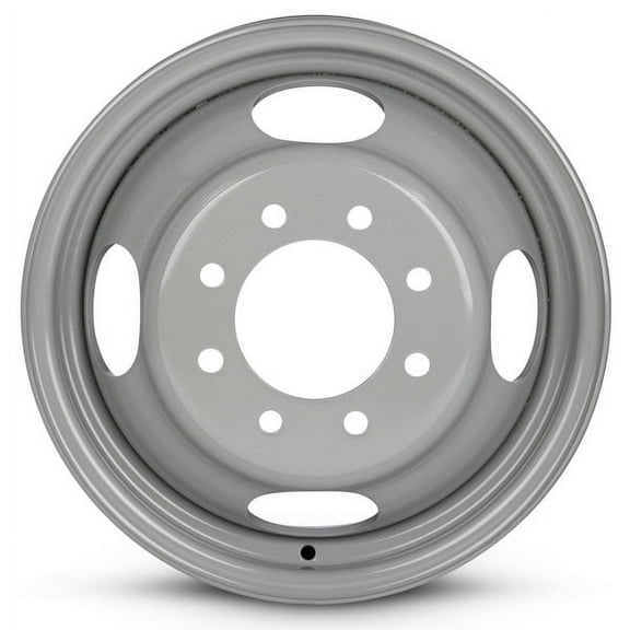 Part Synergy Replacement for 16x6 inch Wheel for 1988-2000 GMC 3500 DRW Grey Painted Steel Rim