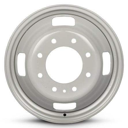 Part Synergy Replacement for 17 Inch Wheels for 2017-2024 ford F350SD 8 Lug Grey Steel Rim