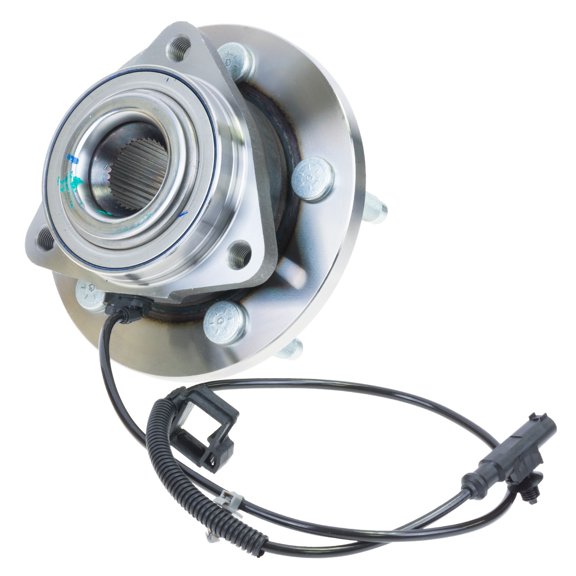 Part Synergy Replacement for 2006-2009 Mitsubishi Raider Wheel Bearing and Hub Assembly Front Steel Natural