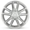 thumbnail image 1 of Part Synergy Replacement for Aluminum Wheel Rim for 2013-2020 Dodge Caravan 17 inch 5 Lug Silver Fits R17 Tire, 1 of 3
