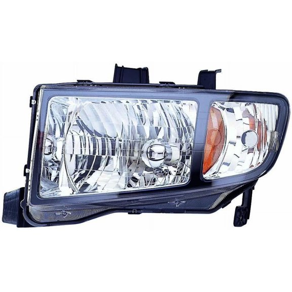 Part Synergy Replacement for Driver Side Replacement Headlight CAPA Certified Plastic Clear