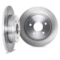 thumbnail image 1 of Part Synergy Replacement for Honda Accord 2003-2007 Rear Brake Rotor Cast Iron Silver, 1 of 4